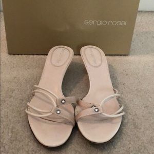 Woman shoes slide, Sergio Rossi